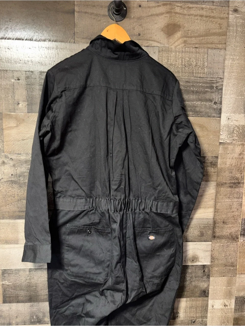 Dickies Black Work Coverall Jumpsuit Large - Picture 11 of 13